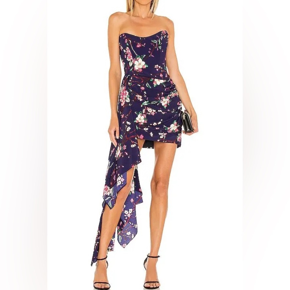 Katie May Chasing Dawn Dress in Midnight Blue Guava - Size XS
